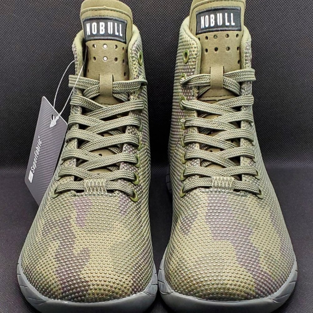 NOBULL Green Camo Athletic High-Tops